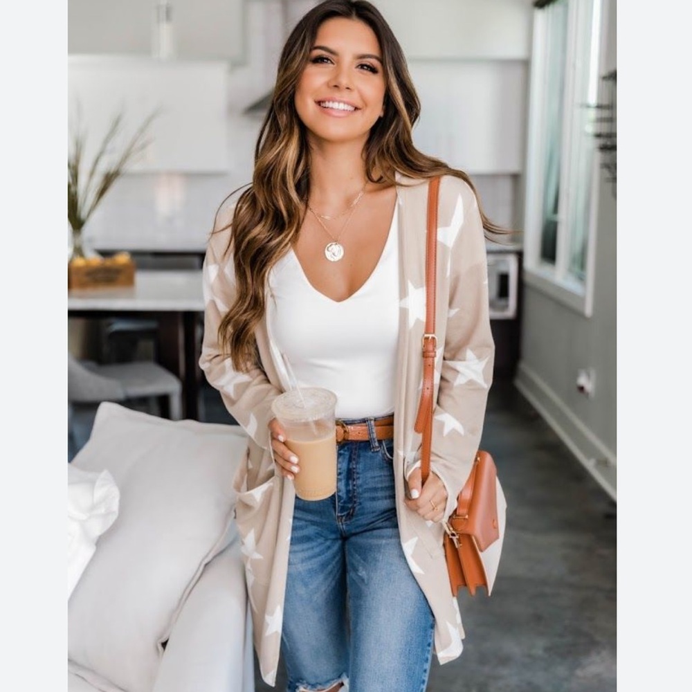 Pink Lily Cardigan